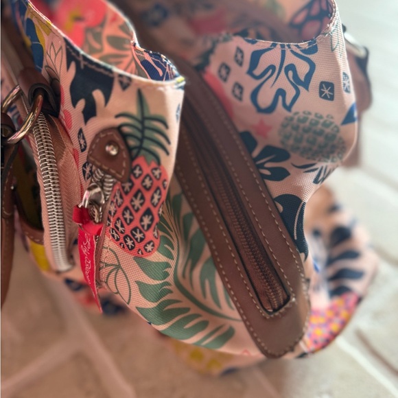 Lily Bloom Colorful Floral Shoulder Bag - Picture 7 of 16